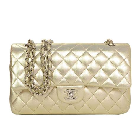 chanel light rose gold bag|chanel quilted bag gold chain.